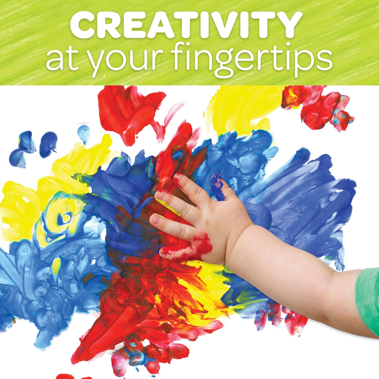 CRAYOLA LLC WASHABLE FINGERPAINT 16OZ YELLOW (Set of 6)