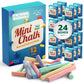 Artcreativity 288 Count Mini Chalk Set For Kids (24 Boxes) Non-Toxic Art And Craft Supplies, Chalks School Supplies, Birthday Party Favors For Boys And Girls, Goody Bag Fillers, Classroom Gift