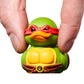 TUBBZ Mini: Teenage Mutant Ninja Turtles - Raphael Cosplaying Rubber Duck Vinyl Figure