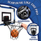 Xucutu Indoor Mini Basketball Hoop For Door - Over The Door Basketball Mini Hoop With Scoreboard & 3 Balls, Foldable Basketball