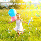 Bubbles For Kids,Cute Cartoon Blue Dolphine Automatic Bubble Wand,Usb Rechargeable Bubble Machine,With 2 Bubble Solutions,Music,