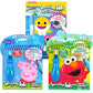Paint with Water Super Set for Toddlers, Kids - Bundle with 3 Mess Free Books with Water Surprise Brushes Featuring Baby Shark, 