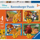Ravensburger - Puzzle: The Lion King  Puzzle 3 Years or Older  Puzzles Children 3 Years  Kids Puzzle  Gift Child 3 Years  Ravensburger Puzzle  4 puzzles for children 3 years  12004025
