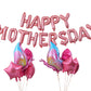 Happy Mother'S Day Aluminum Foil Balloon Set 16 Inches Letter Balloon Decoration For Mother'S Day Party (Butterfly)