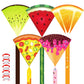 5 Pack Kites - Colorful Fan Kite For Kid & Adults, Delta Multicolor Kites For Kids Ages 4-8 8-12, Easy To Assembled & Fly Delta