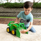 TOMY John Deere Big Scoop Tractor Toy - 15 Inch Plastic Loader - Multi Color - Ages 3+ - Model 46701