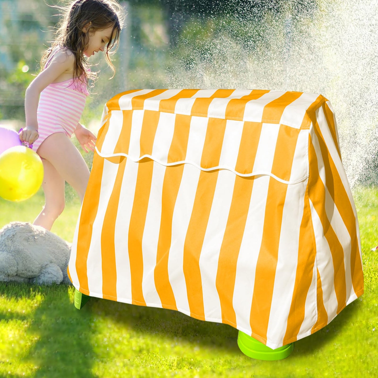 UNARK Water Table Cover Toddler Outdoor Toys for Toddlers 1-3, Outdoor Toys Cover, Water Table Accessories