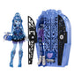 Monster High Skulltimate Secrets Doll Set - Abbey Bominable with Dress-Up Closet & 19+ Surprises, Multicolor, One Size, Model HXH87