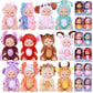 Hanaive 12 Pcs 4 Inch Mini Reborn Christmas Baby Doll Cute Christmas Doll Gifts Realistic Baby Doll With Animal Clothes Lifelike