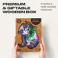 Unidragon Original Wooden Jigsaw Puzzles - Serious Panda, 110 Pieces, Small Size 7''X9.4'', Beautiful Gift Package, Unique Shape