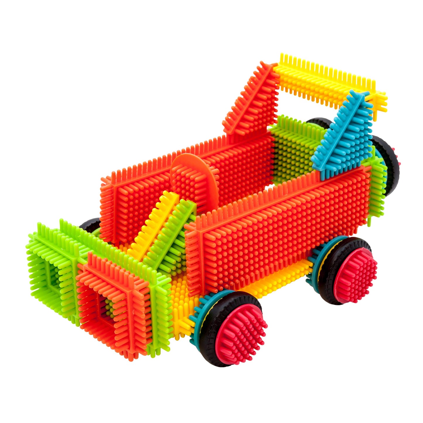 Picasso Toys Ptb151 151Pcs Hedgehog Block Block Stem Building Tiles Truck Theme Set Learning Playset Stem Toy Set Educational Ki