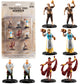 Monster Townsfolk Mini Fantasy Figures - 8Pc Hand-Painted Pub Workers Non Player Character Npc Miniatures- 1' Hex-Sized Compatible W Dnd Dungeons Dragons Pathfinder Rpg Tabletop Games