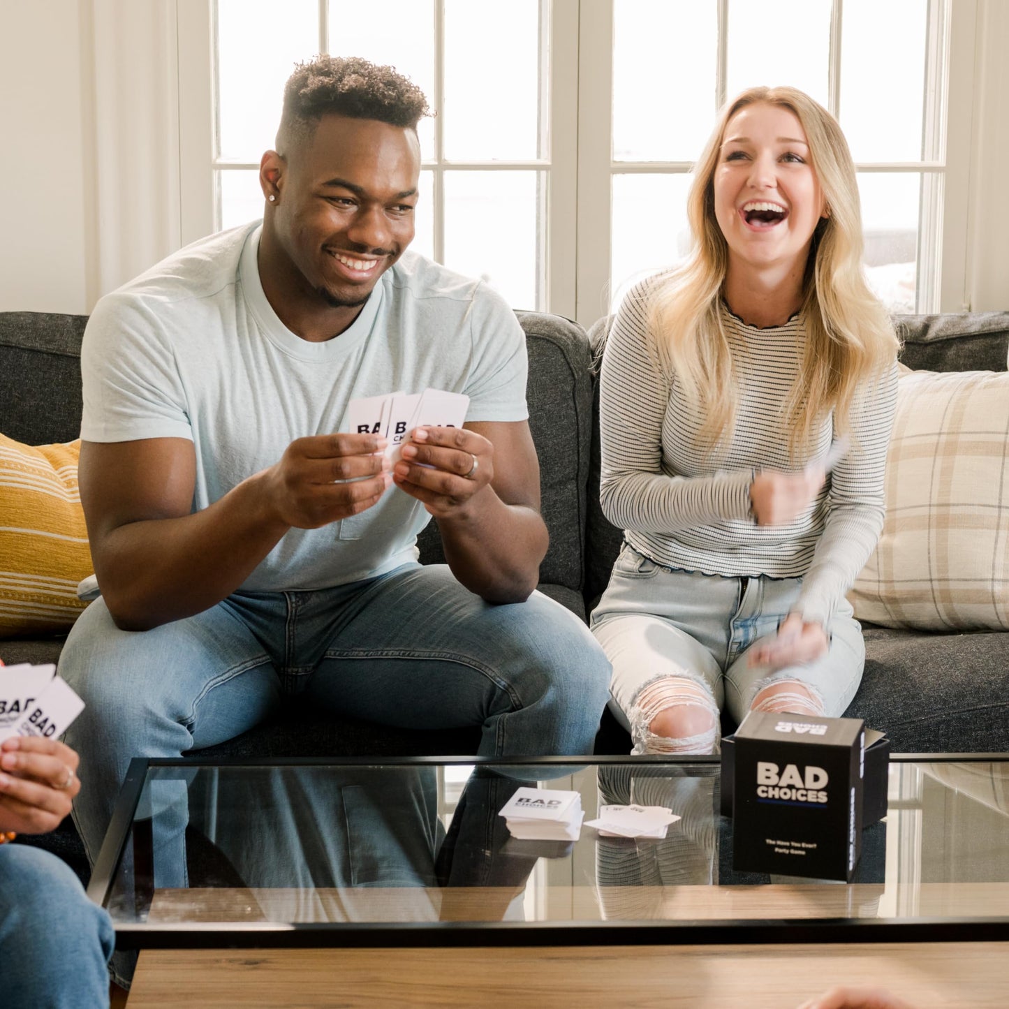 BAD CHOICES Have You Ever? Party Game - Hilarious Adult Card Game for Fun Nights - Black - Model DYE8000