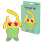 GAMAGO Mermaid Baby Bib - Adorably Funny Bib for Feeding, Drooling and Teething - Cute Terry Cloth Cover for Newborn Baby Boys, 