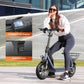 Caroma Peak 1200W Electric Scooter with Seat 30 Miles Range 20Mph Max Speed 12 Tire Foldable Electric Scooter for mature-themed 265lb Max Load(Grey)