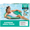 Aqua Supreme Hex Pool Chair Float - Multi-Position  Heavy Duty Floating Pool Chair mature-themed Size - Teal Fern