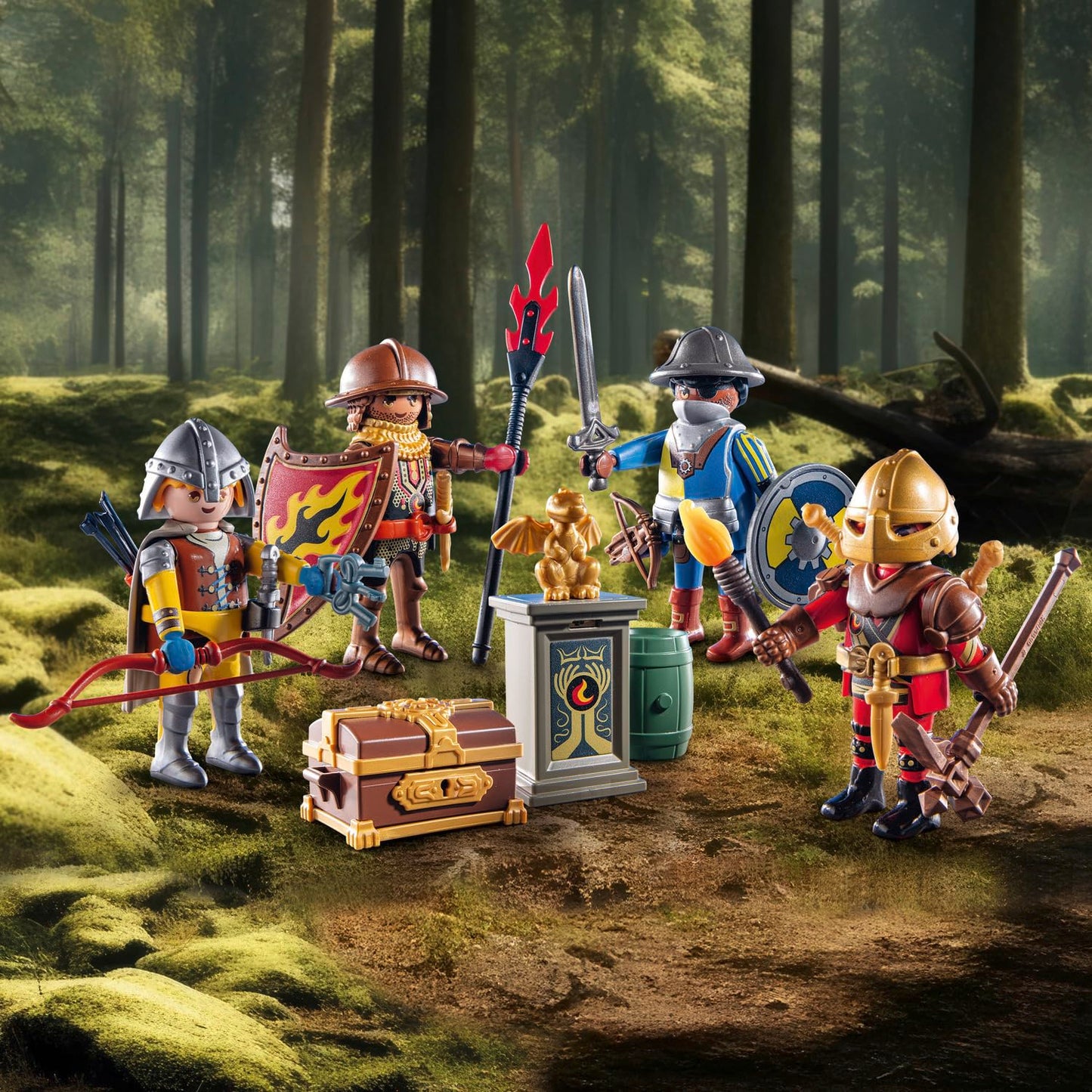 Playmobil My Figures Knights of Novelmore - Multicolor Plastic Model 71487
