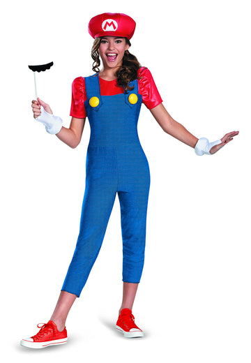 Nintendo Super Mario Brothers Mario Tween Costume, Medium/7-8