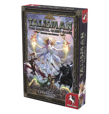 Pegasus Spiele Talisman Board Game - The Sacred Pool, Purple, Model 56205E, Cardboard
