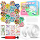 Nano Tape Bubble Kit, Nano Double Sided Adhesive Tape Bubbles, Arts And Craft Diy Party Activities Toys Crts And Crafts For Kids Ages 8-12 Year Bubble Craft Kit Toys 2Pcs (2'&1.2')