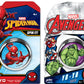 JA-RU Marvel Avengers Toys YoYo Toy (2 Units Spiderman & Hulk) Fidget Toy Superheroes Spiderman & Hulk Kids Yoyo Beginner String