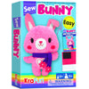 Krafun Sewing Kit For Kids Beginner My First Art & Craft, Includes Bunny Doll Stuffed Animal, Instructions & Plush Felt Materials For Learn To Sew, Embroidery, Age 7 8 9 10 11 12