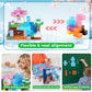 Magnetic Blocks-150Pcs Magnetic Building Blocks Magnetic Tiles Stacking Dark Forest Glacier Castle, Stem Montessori Sensory Toys