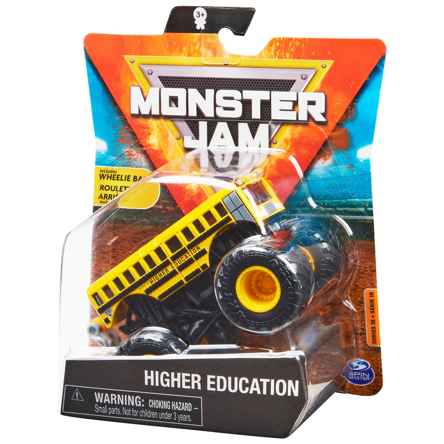 Monster Jam Die-Cast Vehicle, 1:64 Scale, Arena Favorites Series, Multicolor, Model 20130592-6044941