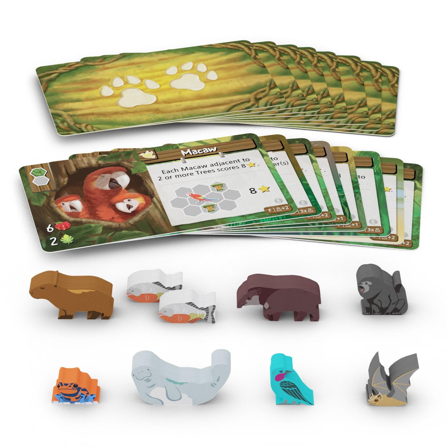 BAD COMET Life of The Amazonia Mini-Expansion - Paper Board Game Expansion