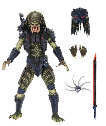 NECA Predator 2 Ultimate Lost Predator Action Figure - 7 Inch, Multicolor, Plastic, Model 51585