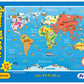 Frank My First World Map  Early Learning Puzzles For Kids For Age 4, 5, 6, 7 | Fun & Challenging Educational Toys | Brain Boost