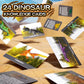 Uregoio 24 Dinosaur Eggs Dig Kit Toys For Kids, Dinosaur Eggs Excavation Kit With Magnifier & Newspaper, Science Stem Christmas