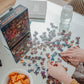 Toynk 1000-Piece Retro Jigsaw Puzzle - Afternoon in The 80s, 28x20 Inches, Orange, Recycled Materials, Model 610210