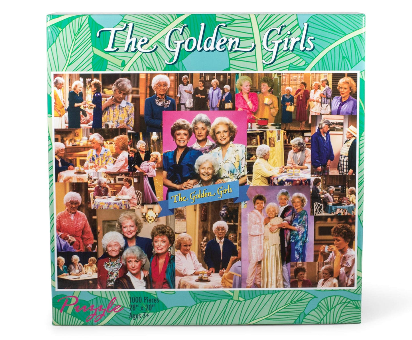 The Golden Girls Collage '80S Puzzle For Adults And Kids | 1000 Piece Jigsaw Puzzle Toy | Fun Interactive Brain Teaser For Family Game Night | 28 X 20 Inches