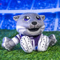 Bleacher Creatures Kansas State Wildcats Willie The Wildcat 8' Ncaa Mascot Kuricha Sitting Plush - Soft Chibi Inspired Mascot