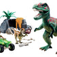 Playmobil Explorer Quad with T-Rex | Small Multicolor Plastic Model 10740