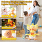 13' Eggshell Talking Dancing Duck, Repeating What You Say Mimicking Recording Plush Baby Toy Musical Songs Singing Talking Glowing Animated Twisting Gifts Of Lighting Up Funny Toys For Toddler Kids