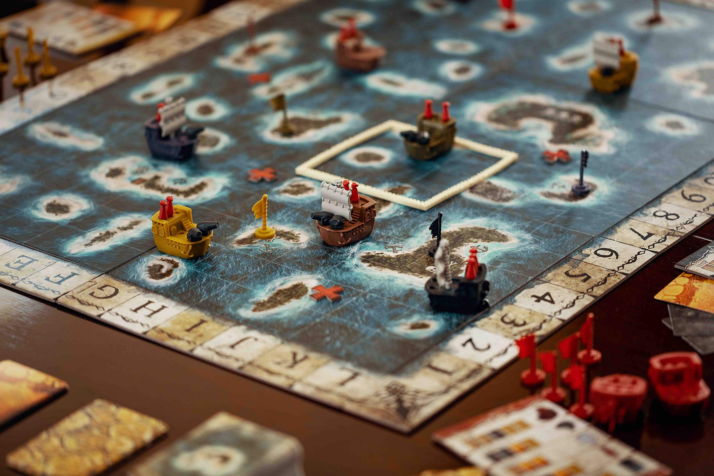 Lost Boy Entertainment Plunder Board Game - Family Strategy Game for 2-6 Players, Ages 10+, Multicolor, Cardboard, Model KCS01
