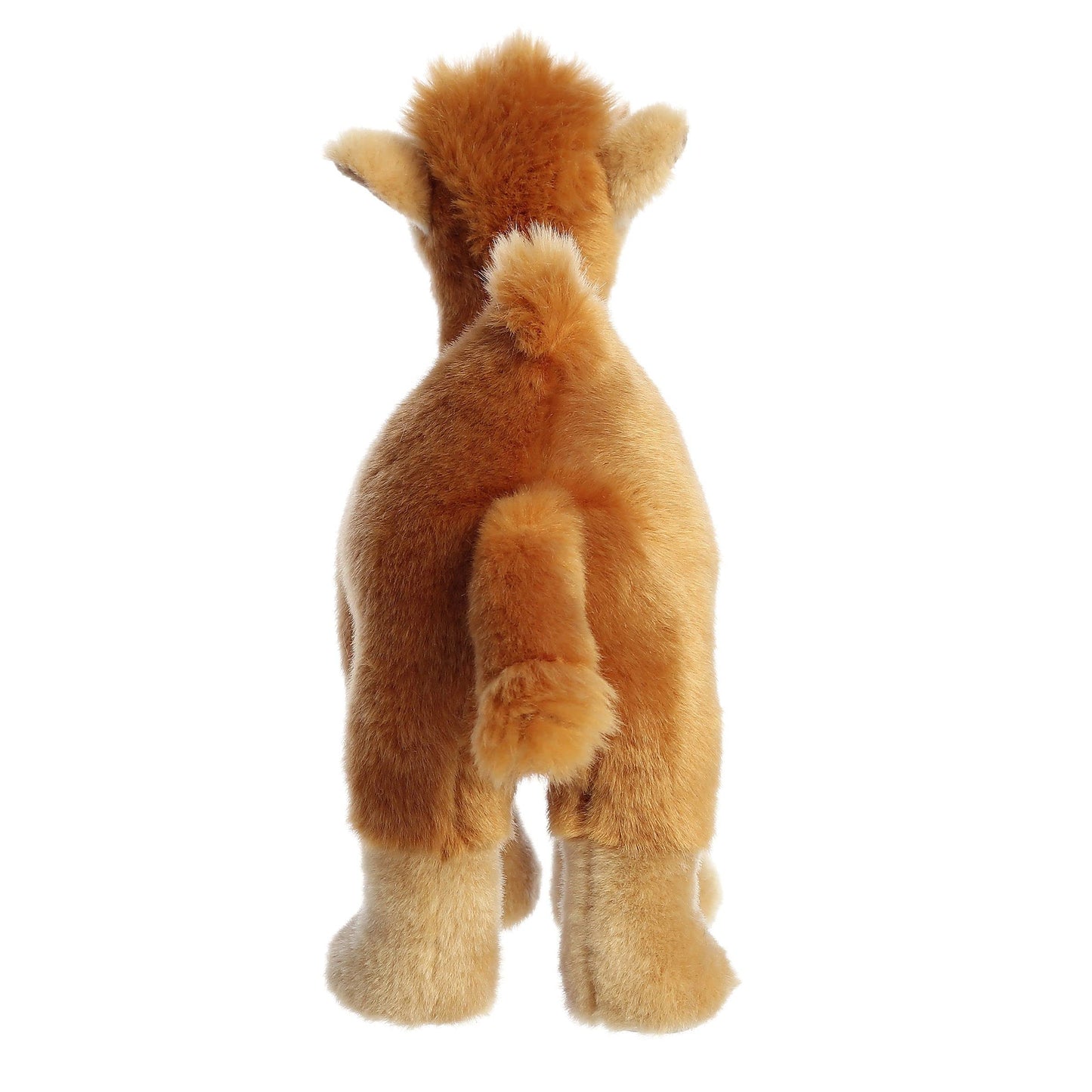 Aurora® Realistic Miyoni® Dromedary Camel Stuffed Animal - Lifelike Detail - Cherished Companionship - Brown 11 Inches