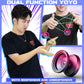 V8 Yoyo Professional Yoyo For Kids Beginners, Responsive Yo Yo Dual Purple Yo-Yo Replacement Unresponsive Yoyo Bearing For Adults + 12 Yoyo Strings, Yoyo Case Bag, Removal Tool (Grey Red)