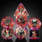 Squirrel D&D Dice, DNDND Resin Dice Set with Velvet Bag for Dungeons and Dragons D&D Role Playing Games and Tabletop Games (Squi