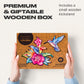 Unidragon Original Wooden Jigsaw Puzzles - Elusive Colibri, 300 Pcs, King Size 19''X14.5'', Beautiful Gift Package, Unique Shape
