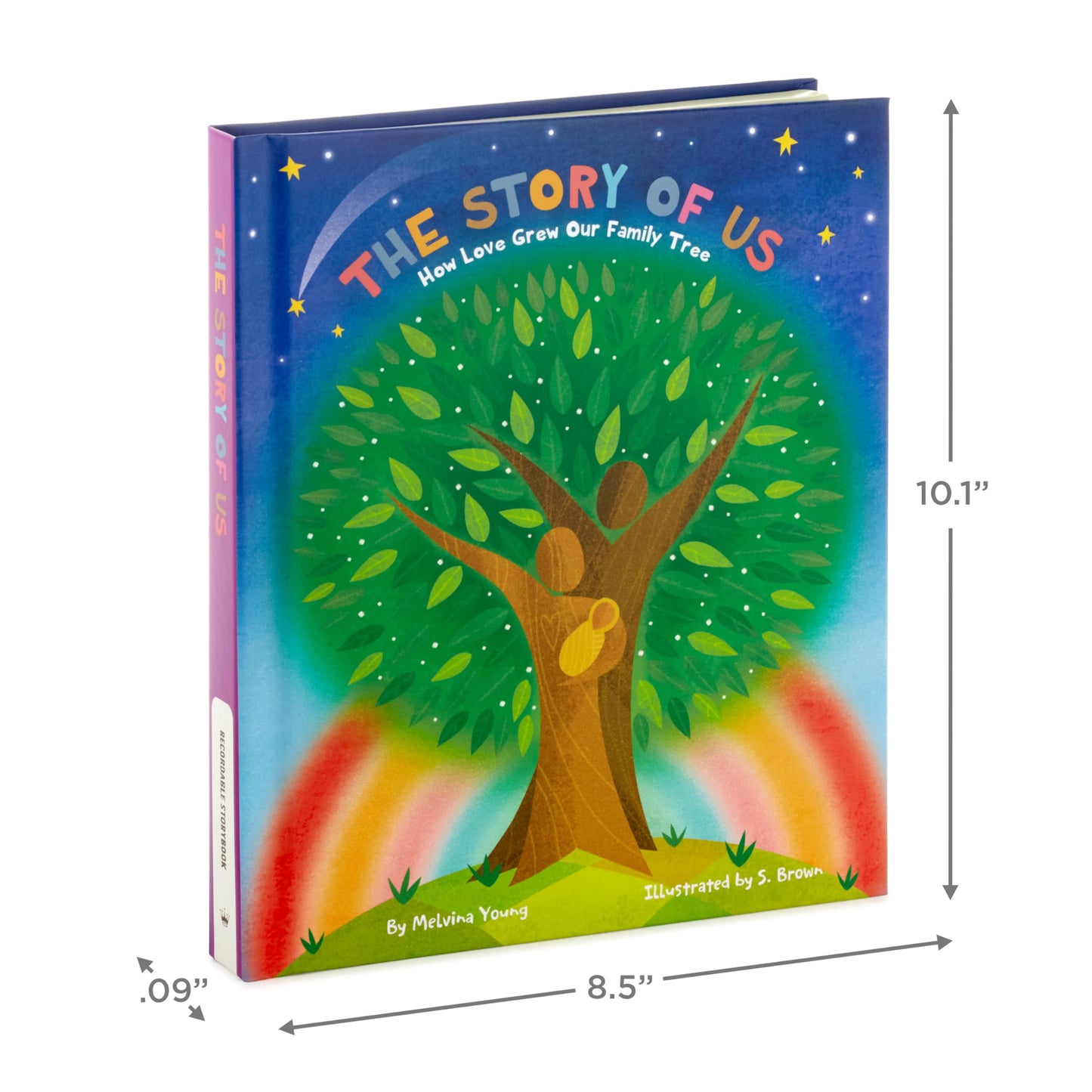 Hallmark Recordable Storybook With Music (The Story Of Us: What Makes Our Family Tree For Kids, Grandchildren