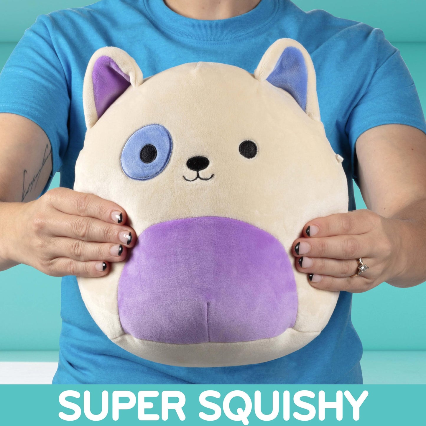 Squishmallows Original 8-Inch Taghi The Puppy - Official Jazwares Pet Plush - Collectible Soft Squishy Dog Stuffed Animal Toy -