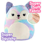 Squishmallows 8-Inch Rainbow Ice Cream & Fox 2-Squish Value Pack - Get Two Official Jazwares 8 Plush for Less - Collectible Soft