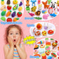 HINZER 100 Pack Animal Erasers for Kids Bulk Pull Apart 3D Puzzle Erasers Classroom Rewards and Prizes Class Treasure Box Kids P