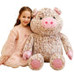 Ikasa Giant Spotted Pig Stuffed Animal Plush Toy, 30' Large Spotted Pig Big Jumbo Plush Toys For Kids Girls Boys