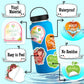 400Pcs Inspirational Words Stickers, Motivational Waterproof Vinyl Stickers For Kids Teens Adults Teachers, Positive Quote Stickers For Water Bottles Laptops Phone Journaling Scrapbooking