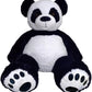 Anico 59' Tall (5 Foot) Giant Plush Bear, Stuffed Animal, Panda Bear With Smiling Face. Premium Stuffed Toy Panda Bear, Perfect For Girlfriend, Kids, Valentine'S Day, Christmas!