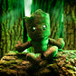 Bleacher Creatures Marvel Groot 8' Kuricha Sitting Plush - Soft Chibi Inspired Toy
